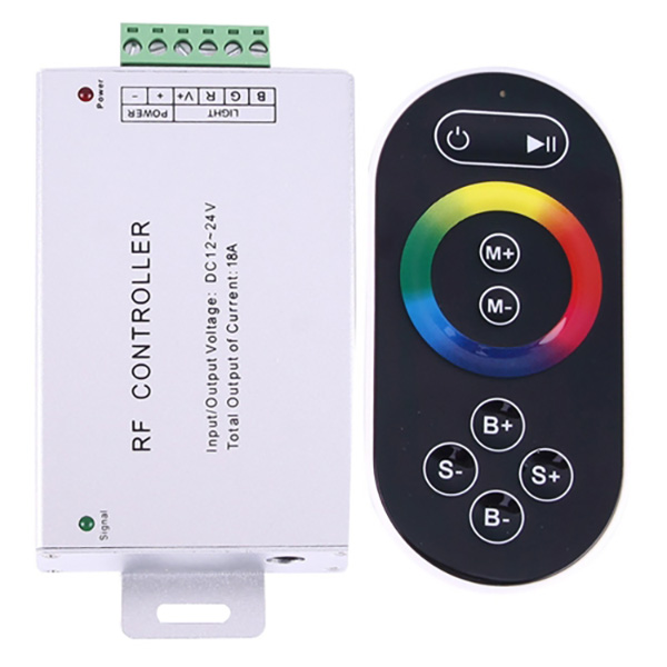 SX-024RF RGB DC12-24V 8key to touch the controller For led strip light for sale